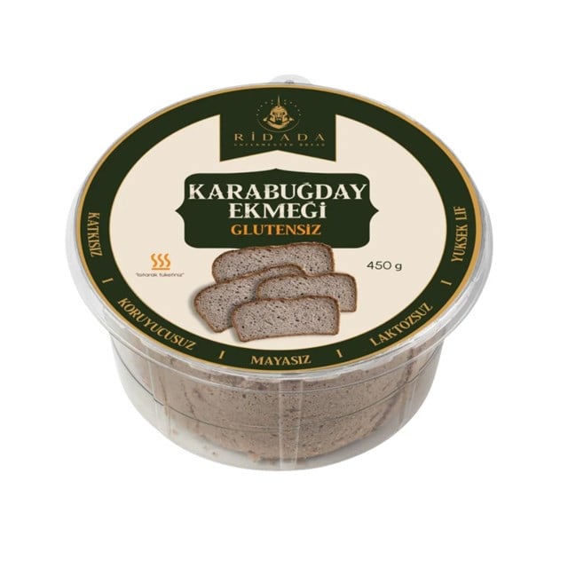 Ridada Glutensiz Karabuğday Ekmeği 450gr 1 Adet