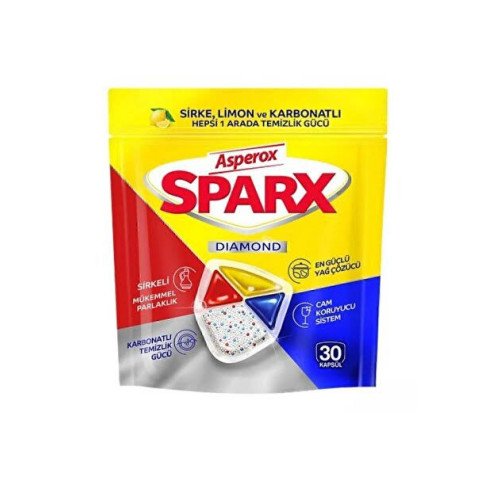 ASPEROX SPARX DIAM BULAŞIK TABLET 30 LU
