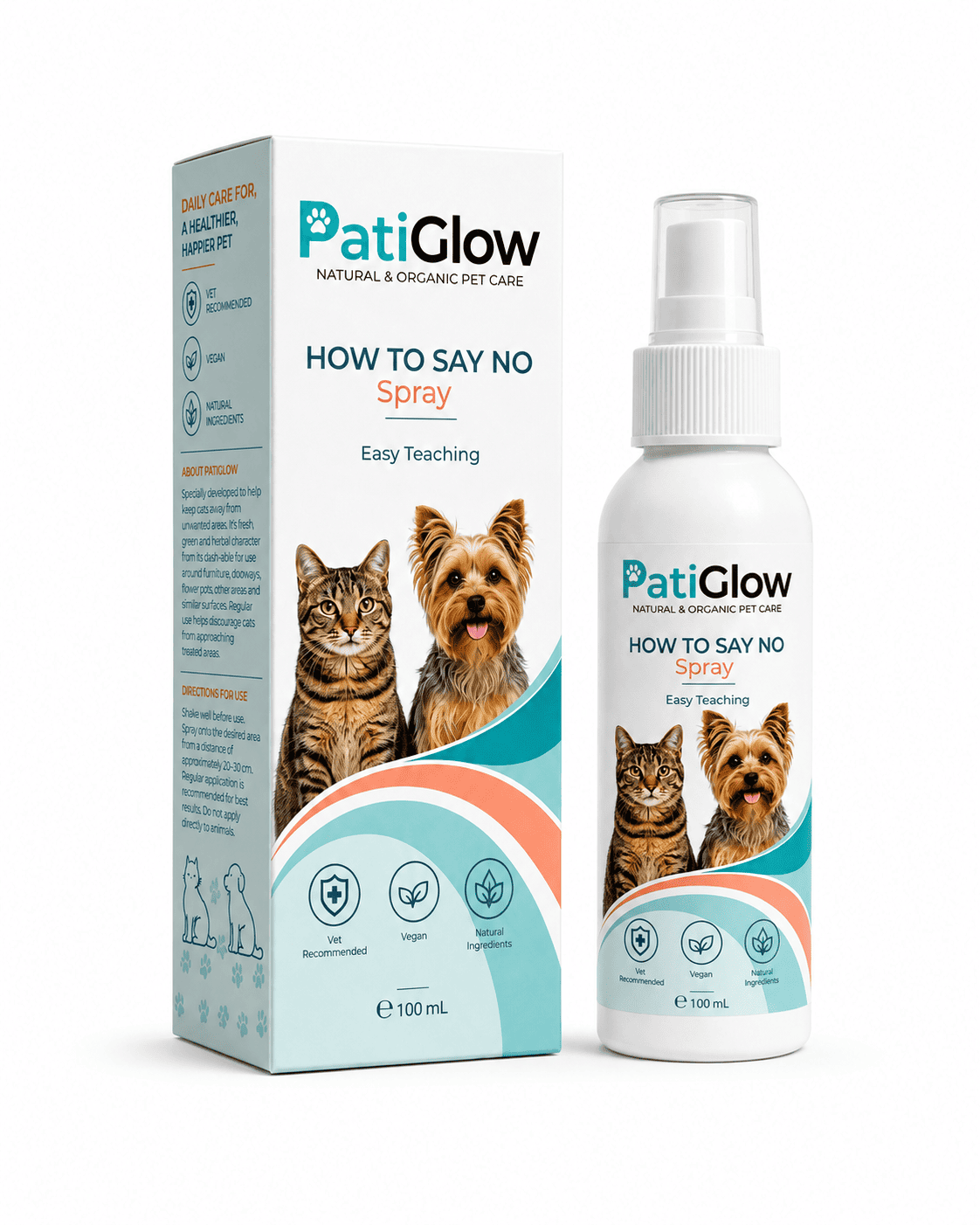PatiGlow Kedi ve Köpek Alan Koruma Spreyi 100 ml