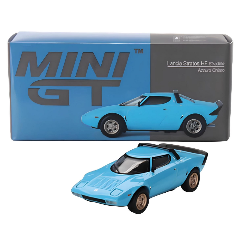 NessiWorld GT 1/64 Lancia Stratos HF Stradale Azzuro Chiaro MGT00624