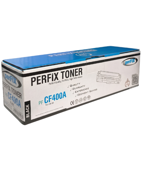 PFX Hp CF400A Siyah 201A Laser Toner 1,5K