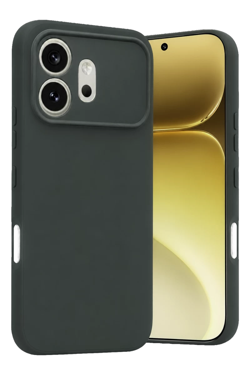 Huawei Honor 600 Uyumlu First Silikon - Koyu Yeşil