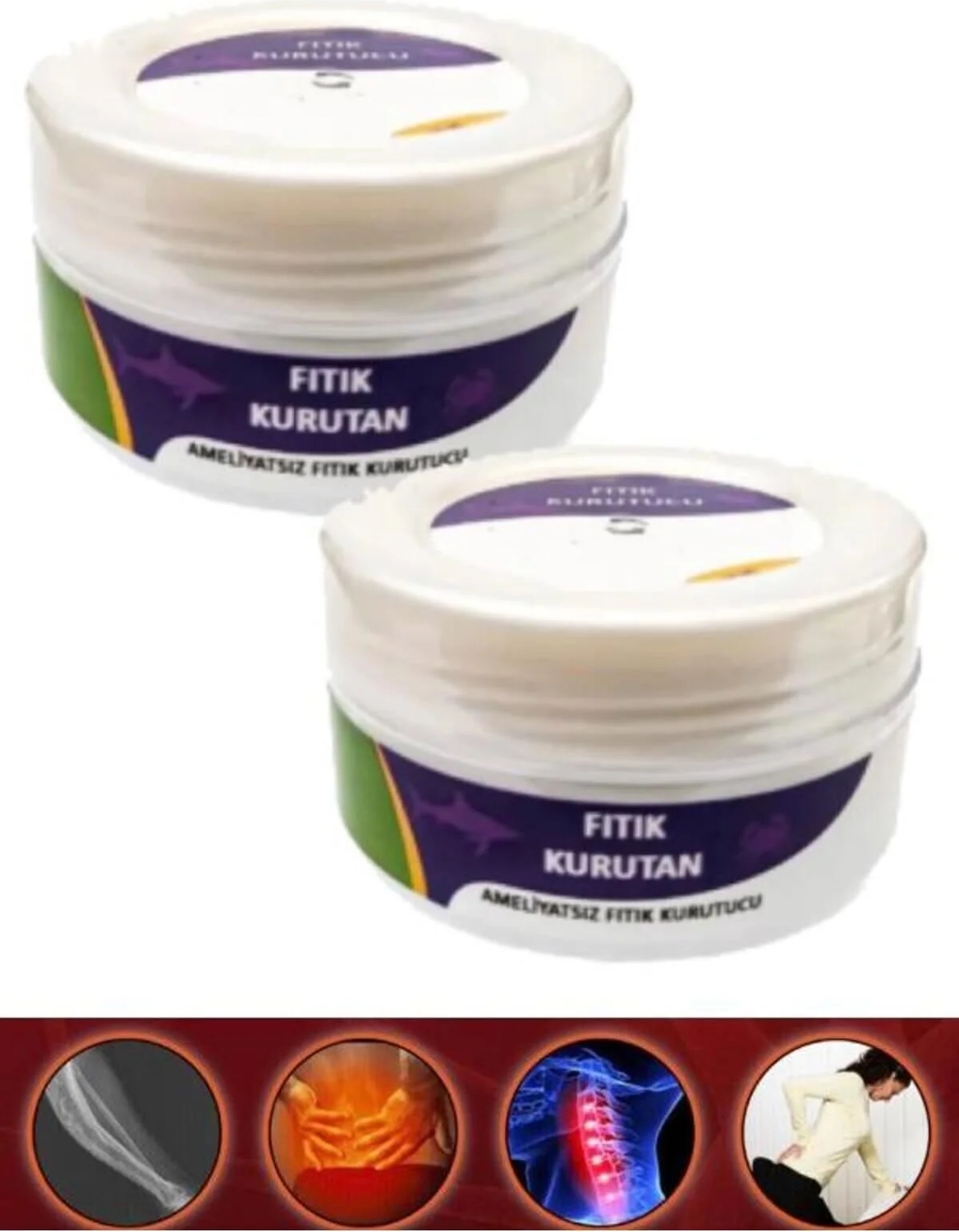 Fıtık Kurutan Muzicevi Masaj Ürünü 50ML x 2 Adet / Miracle Cream Product