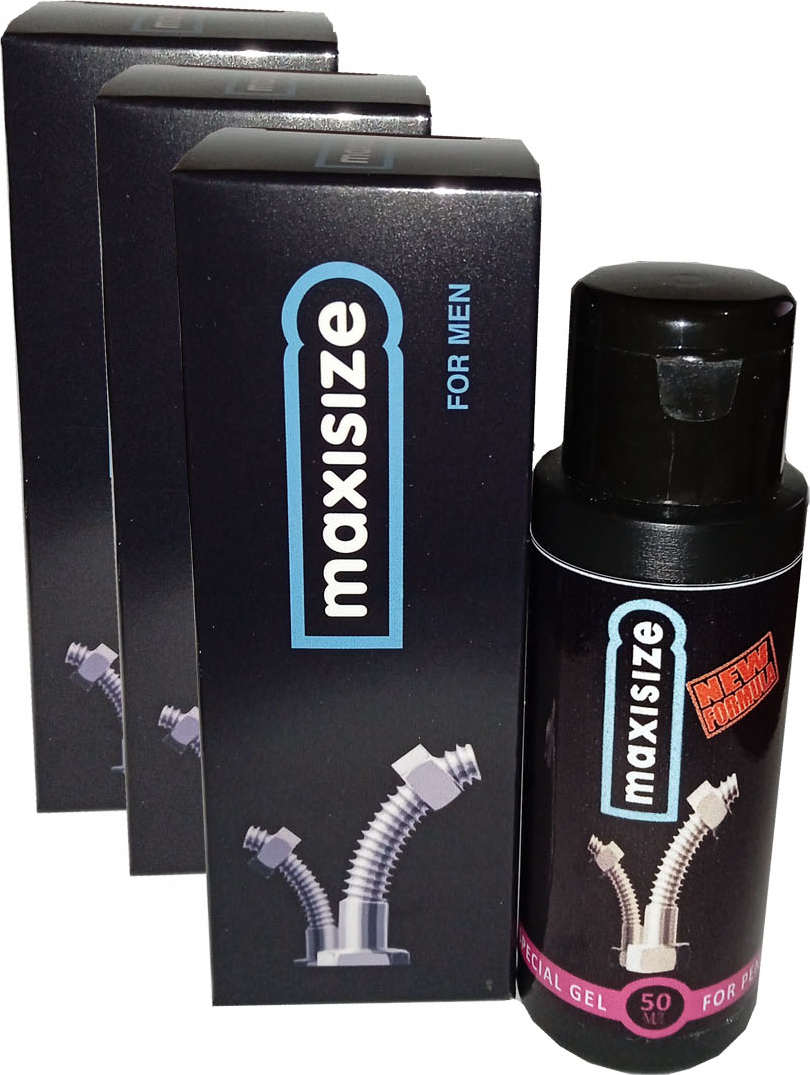 Hintohu Erkeklere Özel For Men Maxı Sıze  Lubricant Jel 50 ml 3 Adet