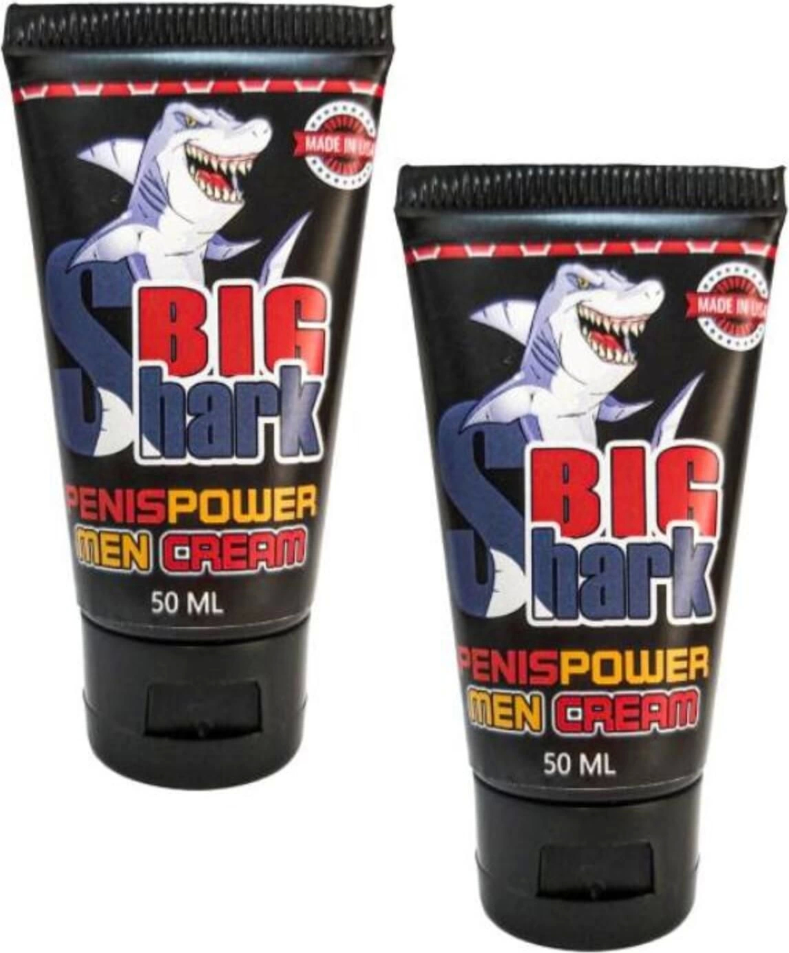 Big Shark Power Creams  Krem 50 ml x 2 Adet