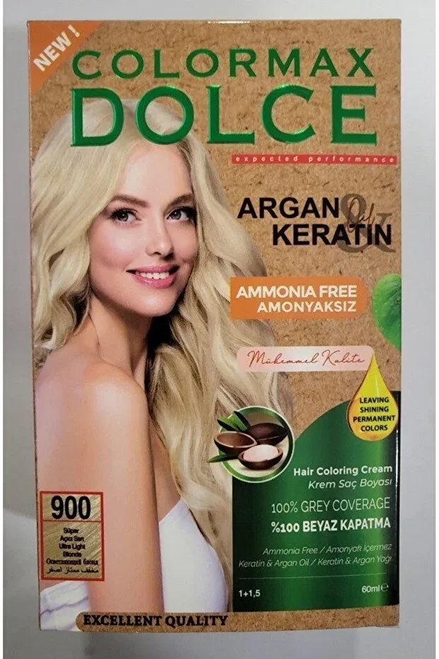 Dolce Amonyaksız, Doğal Set Boya - 900 Süper Açıcı Sarı