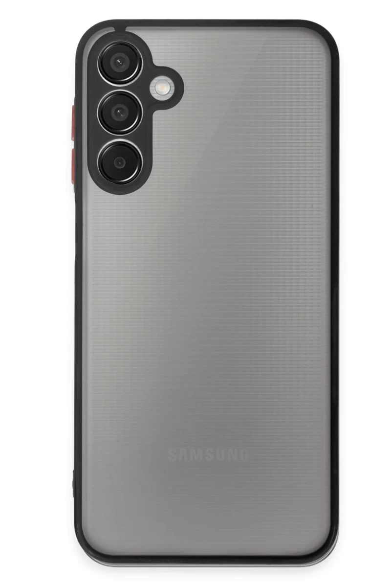 Samsung Galaxy M15 Uyumlu Kılıf Montreal Silikon Kapak - Siyah