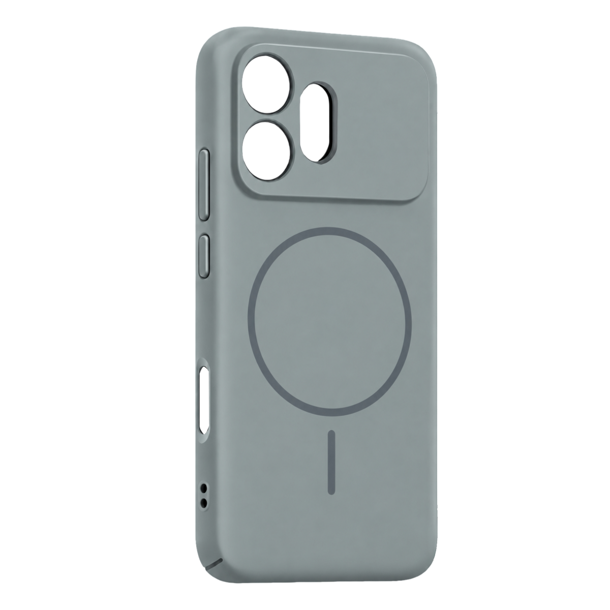 Huawei Honor 600 Mika PC Magsafe Kapak - Gri