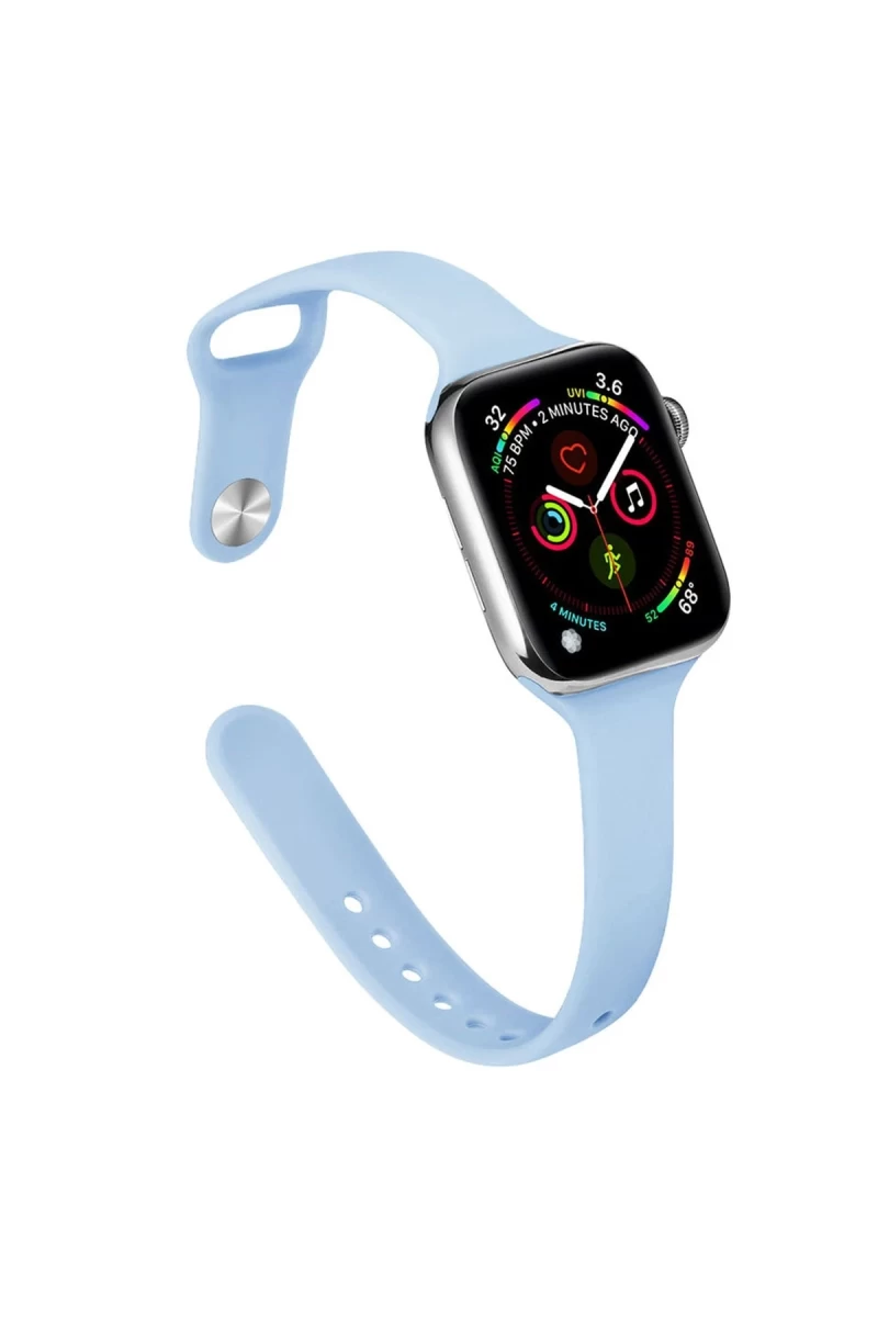 Apple Watch 42mm Uyumlu Klasik Kordon - Mavi