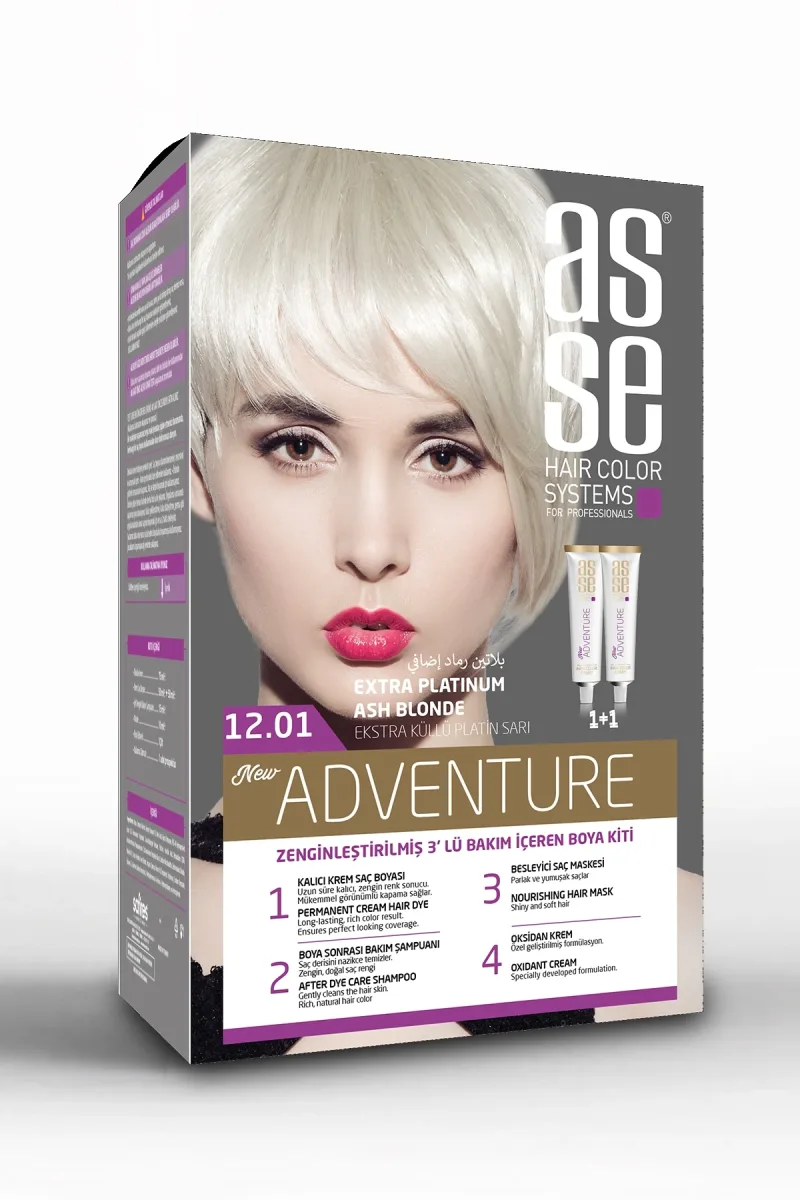 Saç Boya Seti 50 + 50 ml - 12.01