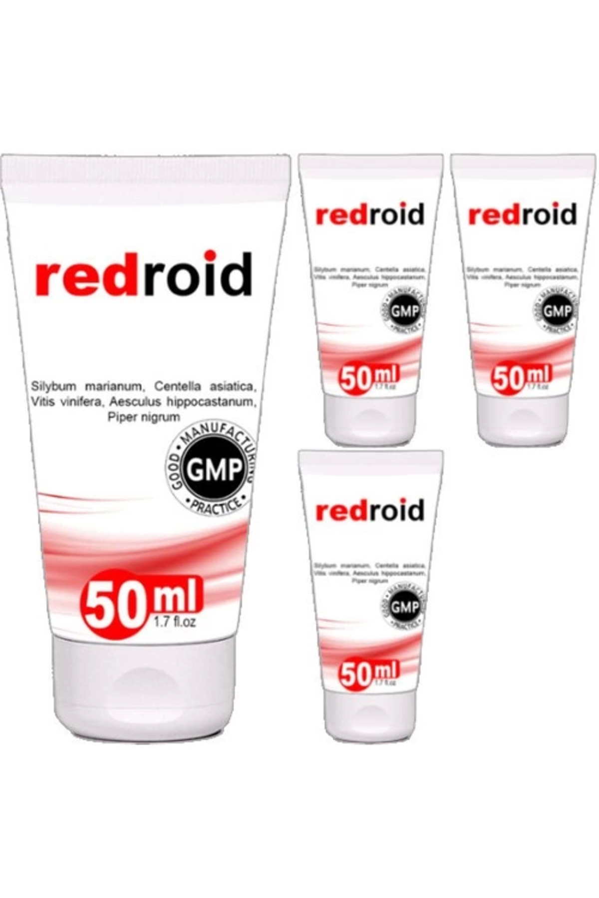Redroid 4 Adet Rahatlatıcı Masaj Kremi 50 ml Özel Krem