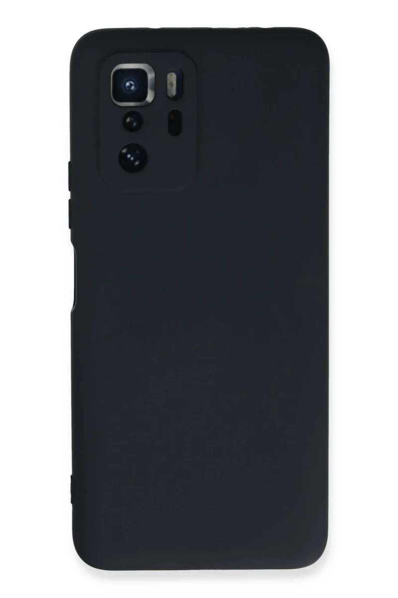 Xiaomi Poco X3 GT Uyumlu Kılıf Nano içi Kadife Silikon - Lacivert