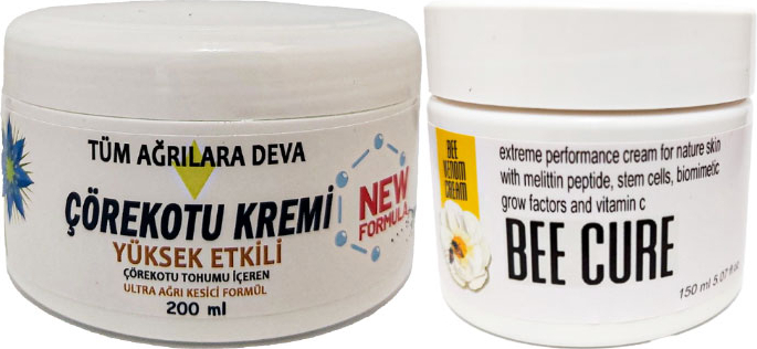 Çörek Otu Kremi Xl Box Büyük Boy White Box 200 ml + Bee Cure Krem 150 ml / Vücut Fıtıkagrilarina