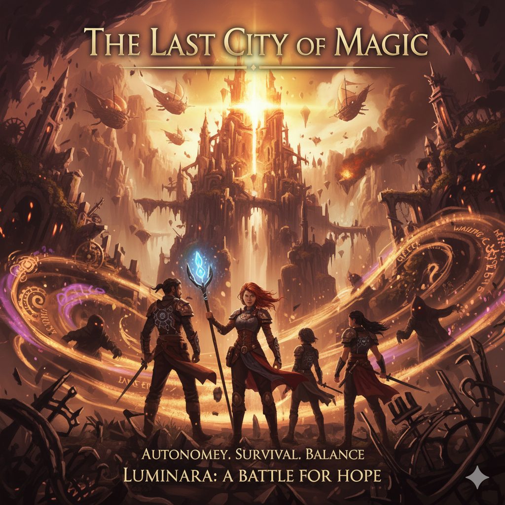 The Last City of Magic - İngilizce E-Kitap (Dijital Teslimat)