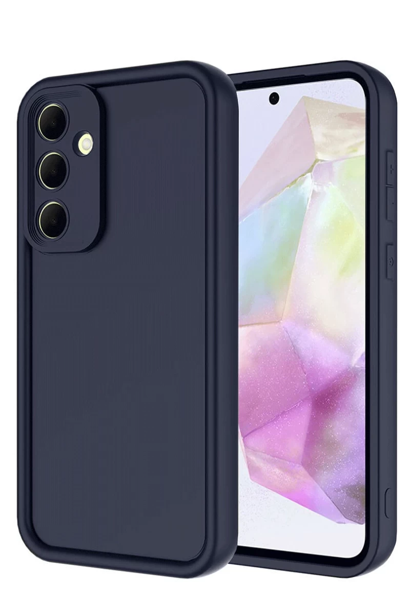 Samsung Galaxy A36 Uyumlu Kılıf Viera Silikon - Lacivert