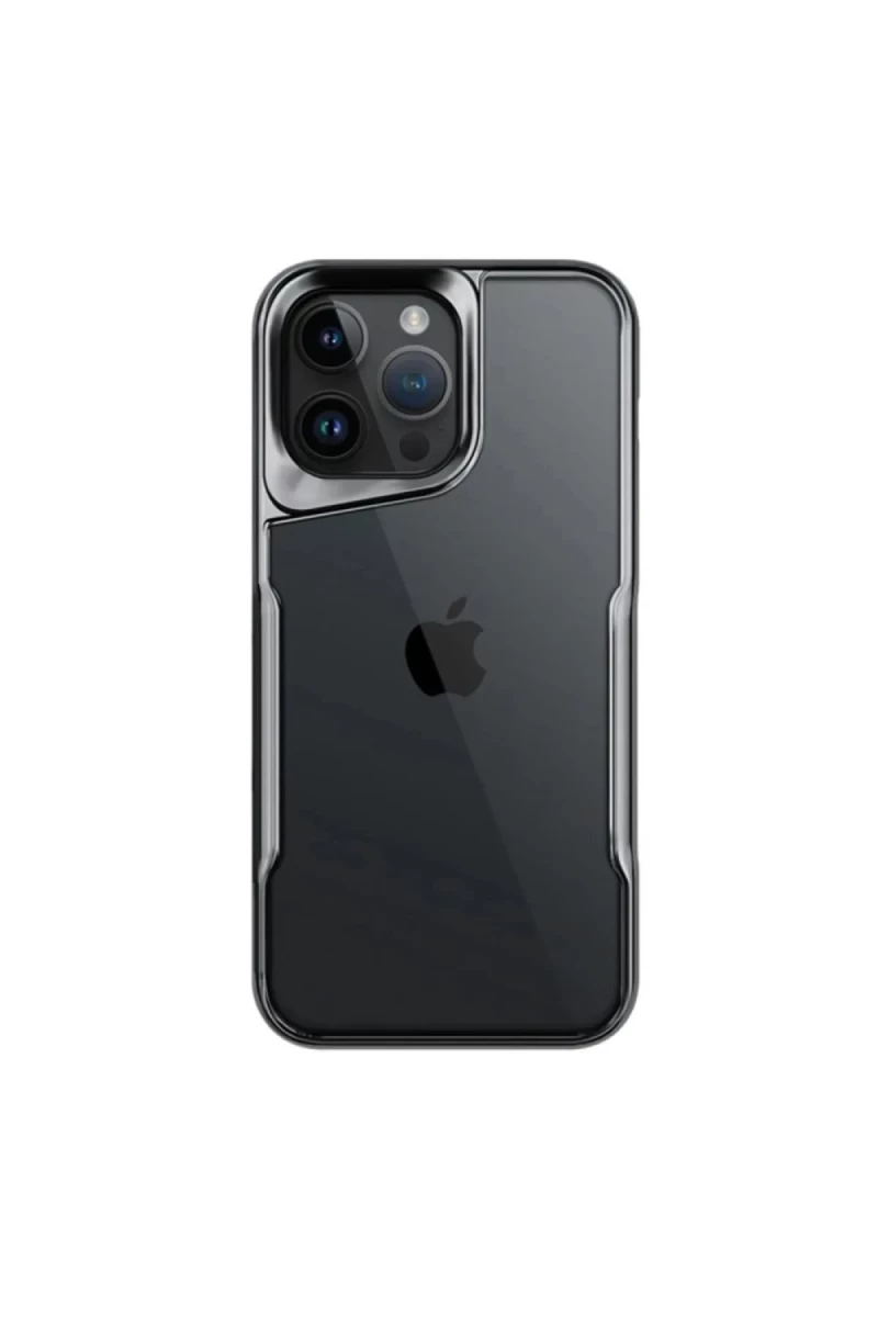 Apple iPhone 16 Pro Max Uyumlu Kılıf Boyi Silikon Kapak - Titan Gri
