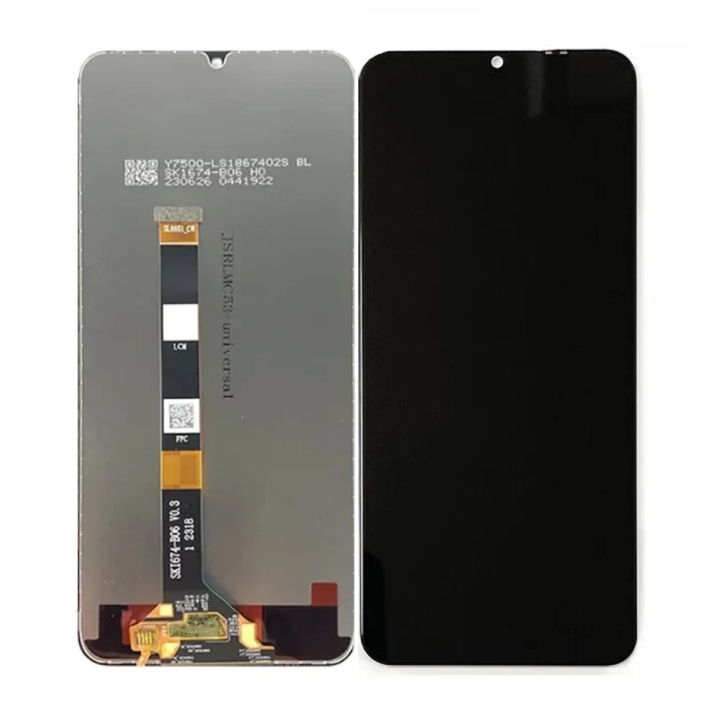 Realme C53 Uyumlu Ekran Dokunmatik (Siyah)