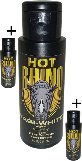 Hat Rhino Kadınlar Içìn Vajinawhiteningcream 3 Adet Vajinabeyazlatıcı Krem 60 ml