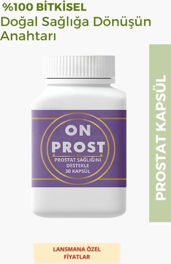 Prost Prostat1 Kapsül %100 Bitkisel 30lu Gıda Takviyesi