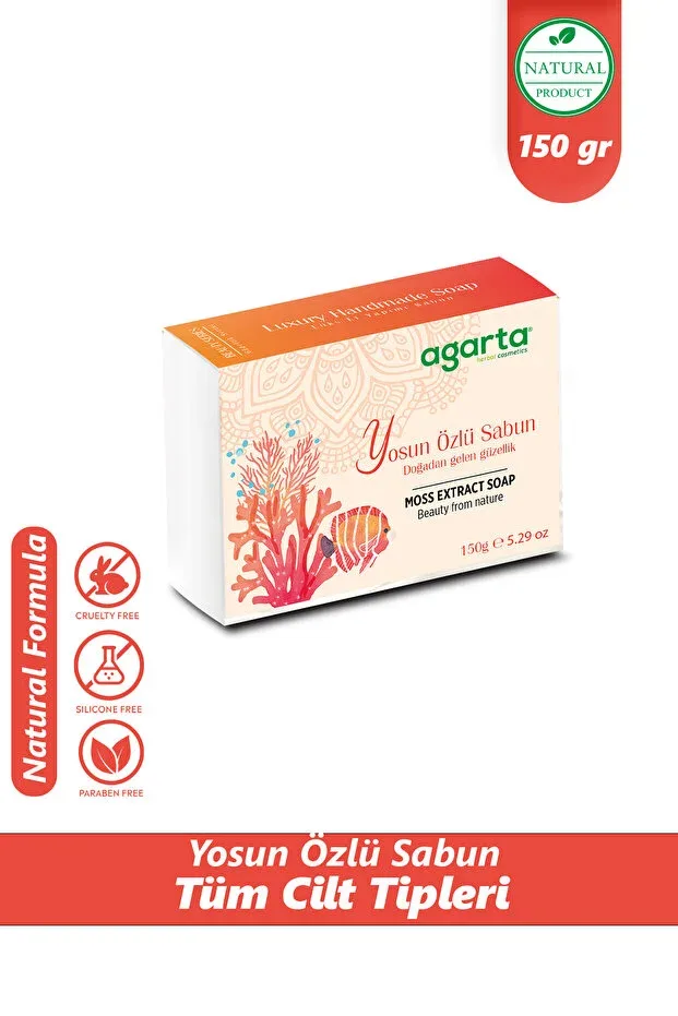 Doğal Kalıp Sabun 150gr - Yosun Özlü