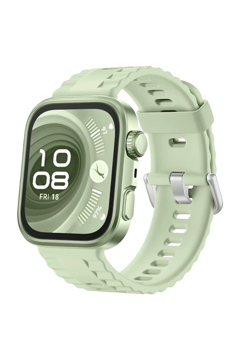 Huawei Fit 4 Nova Silikon Kordon - Açık Yeşil