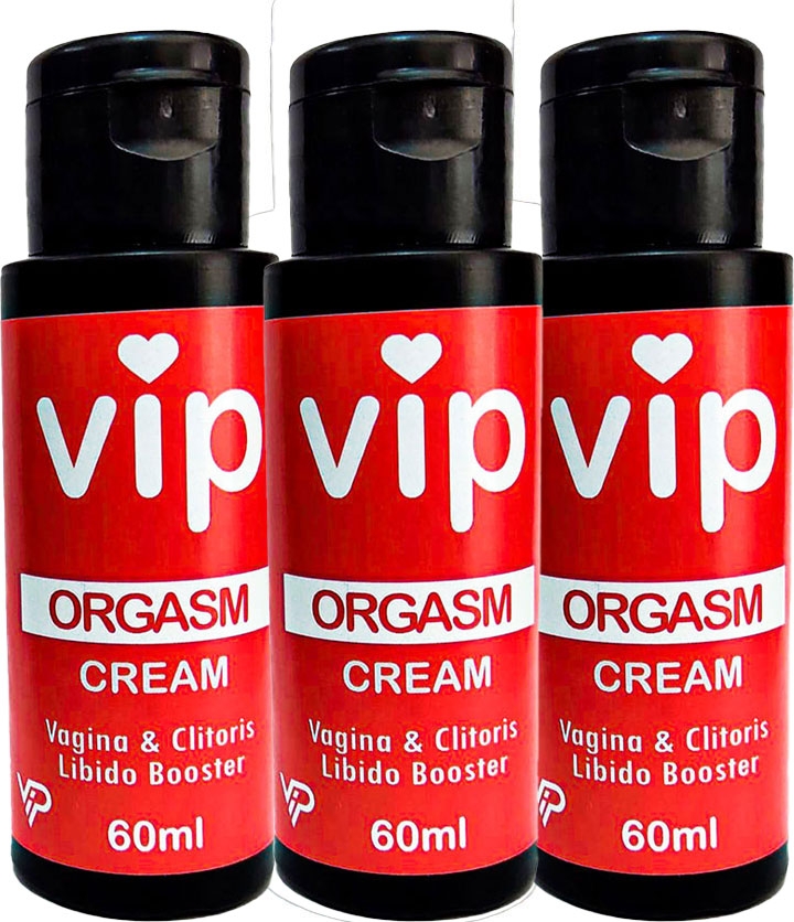 Vip Kadınlar Için Vajinaclitoris Libidocream 3 Adet Vajinaveklitoris Zevkarttırıcı Krem 60 ml