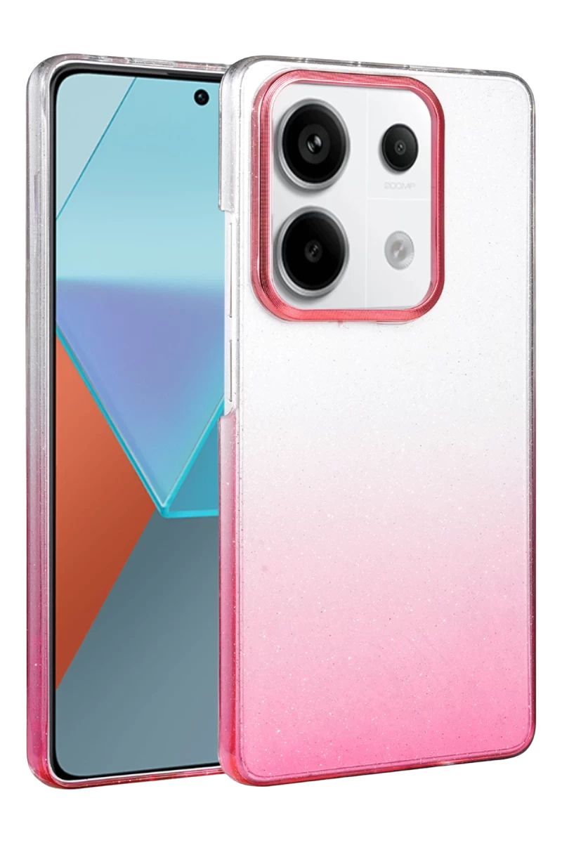Xiaomi Redmi Note 13 Pro 4G Uyumlu Glossy Kapak - Pembe