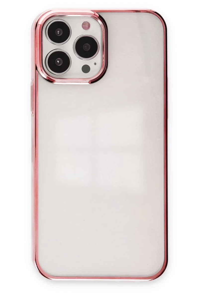 Apple iPhone 14 Pro Uyumlu Kılıf Element Silikon - Pembe