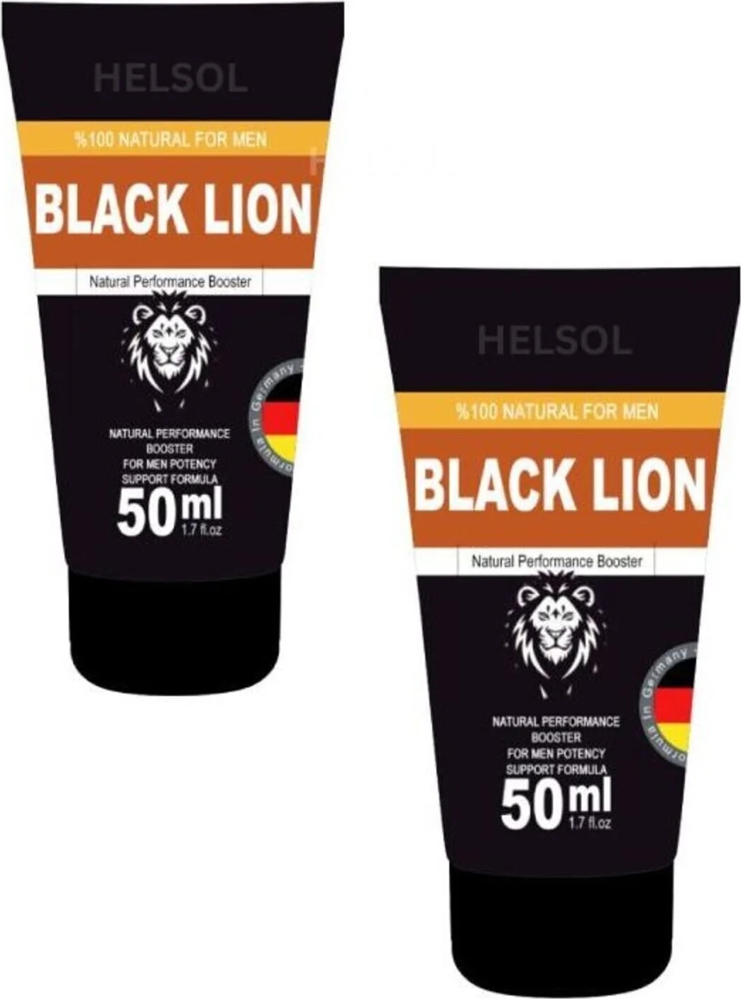 Süper Black Lion Gel 5x Erkeklere Özel Jeli x 2 Adet