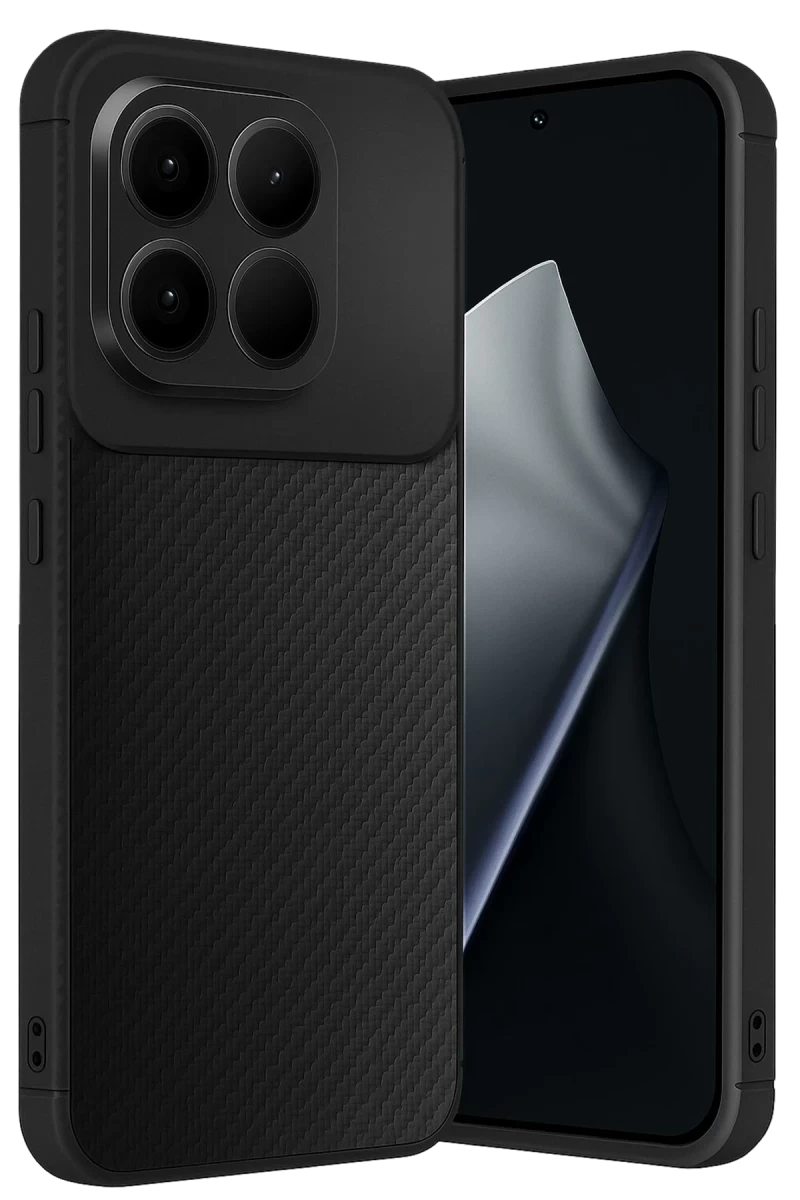 Xiaomi Mi 15T Uyumlu Auto Focus Karbon Kapak - Siyah