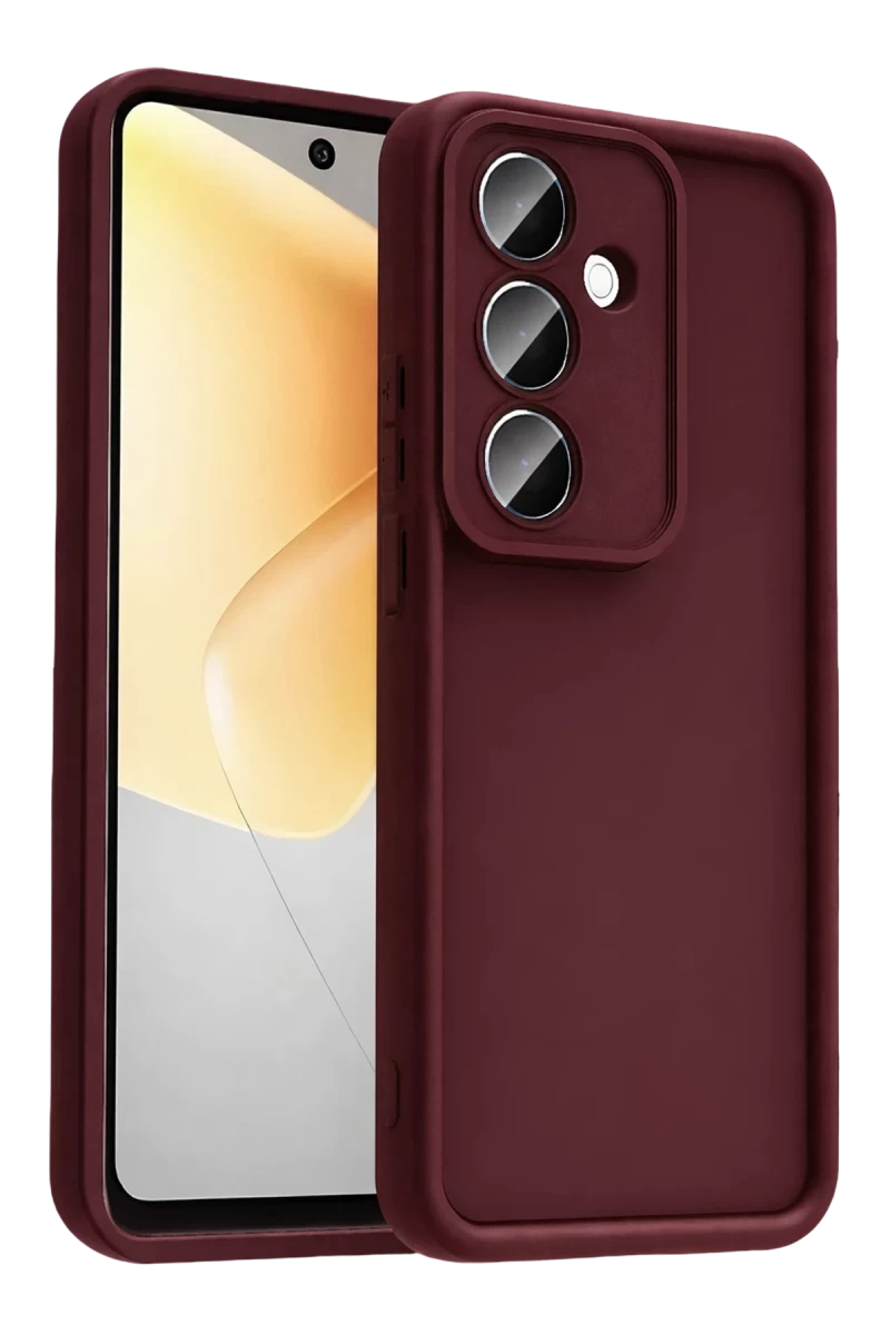Samsung Galaxy A57 5G Uyumlu Viera Silikon - Bordo
