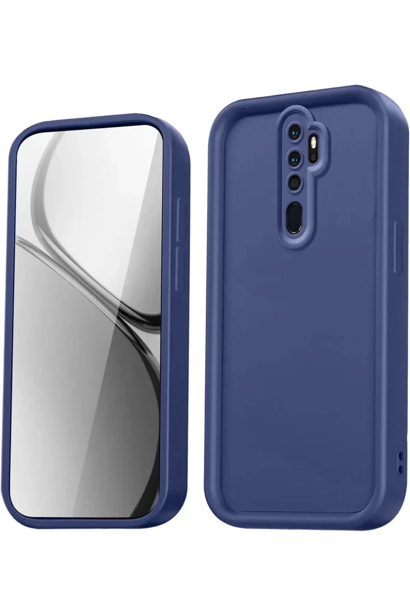 Xiaomi Redmi Note 8 Pro Uyumlu Kılıf Viera Silikon - Lacivert
