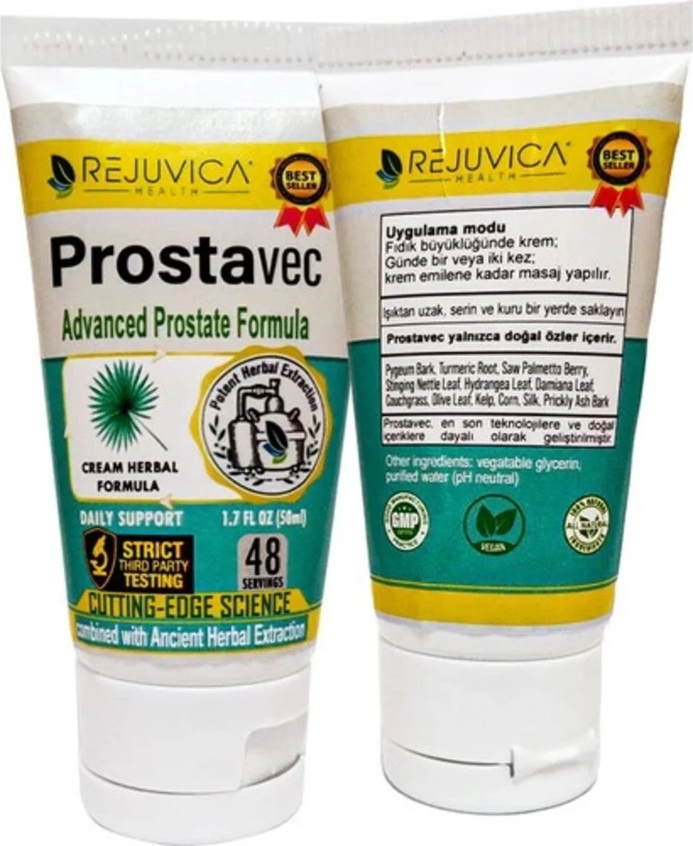 Prostavec 50 ml Krem Erkeklerin Özel Leyici Krem