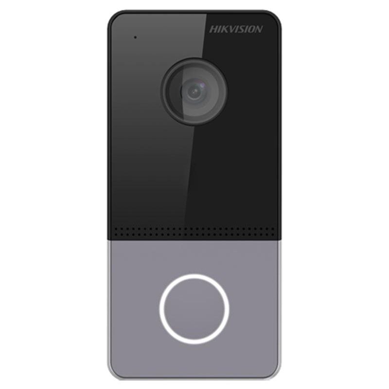 HIKVISION DS-KV6103-PE1 2MP TEK ABONE WIFI VİLLA TİPİ IP65 PLASTİK KASA POE INTERKOM BUTONU