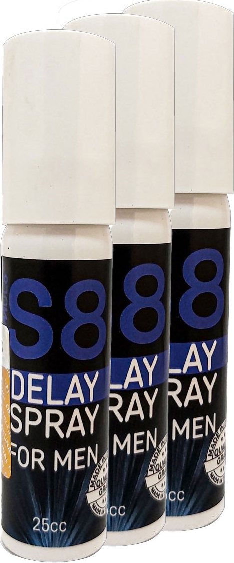 Stımul8 (S8) 3 Adet 25 cc Tüp Delaytimesprey Erkekler Içingeciktirici