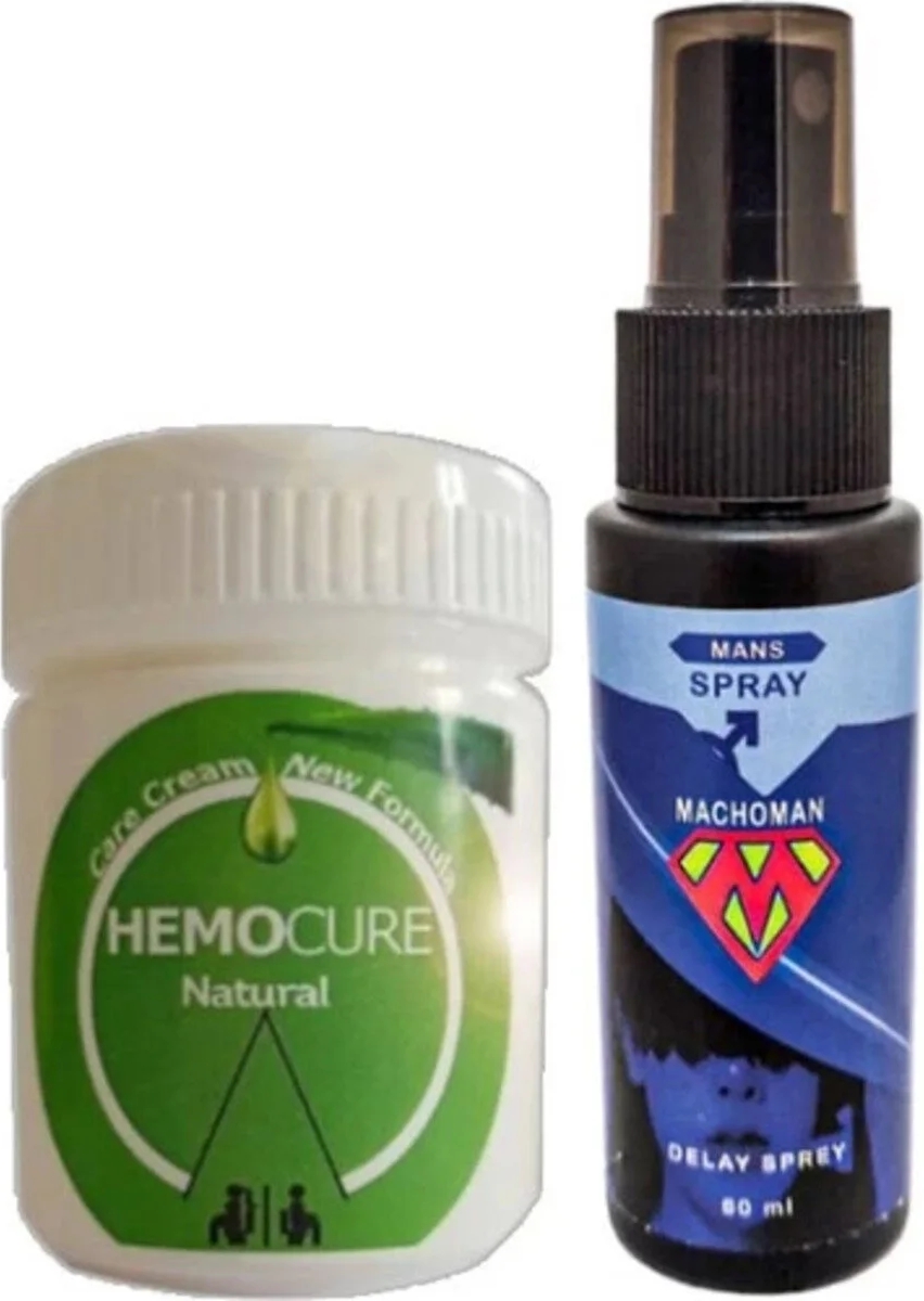 Süper Hemocure Cream Özel 50 ml Kremi + Yanında Erkeklere Özel Stop Sprey