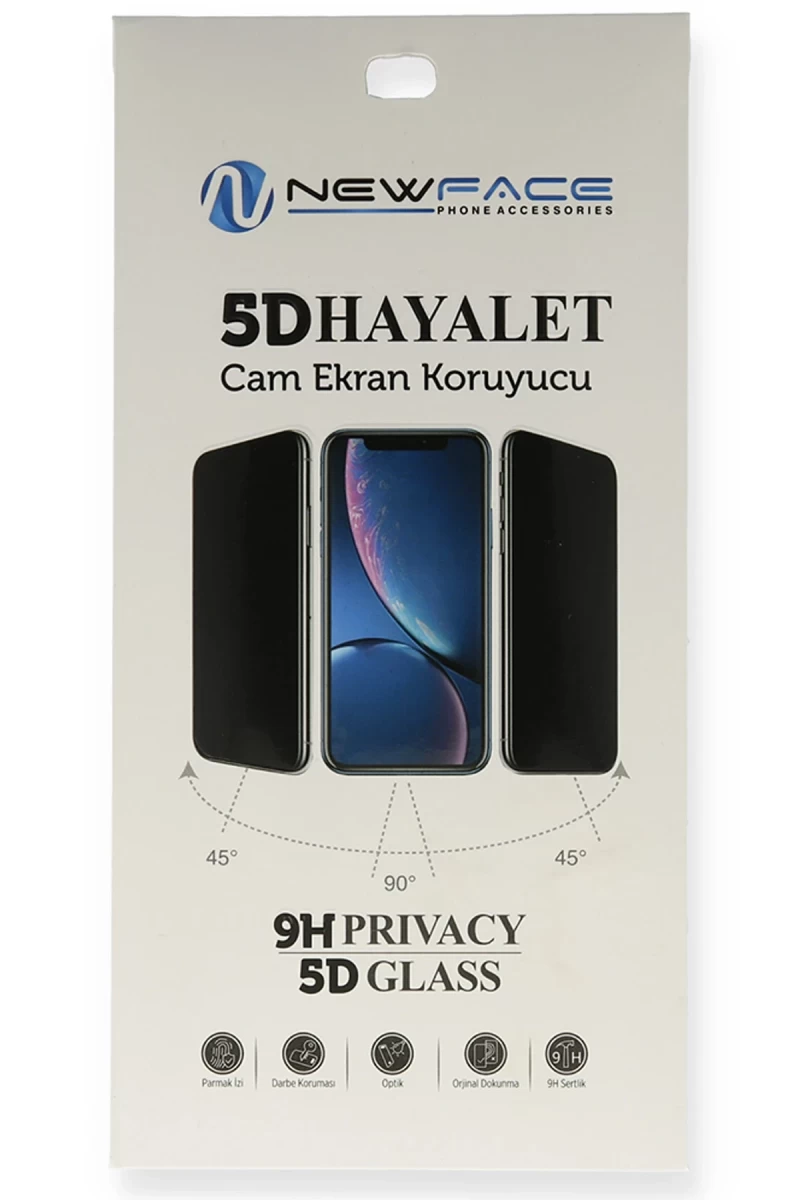 Huawei Nova Y70 5D Hayalet Cam Ekran Koruyucu