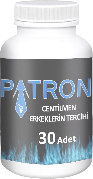 Patron Erkeklere Özel Tribulusterrestisli Maçalı ve Panaxginsengli 30LU Kapsüller