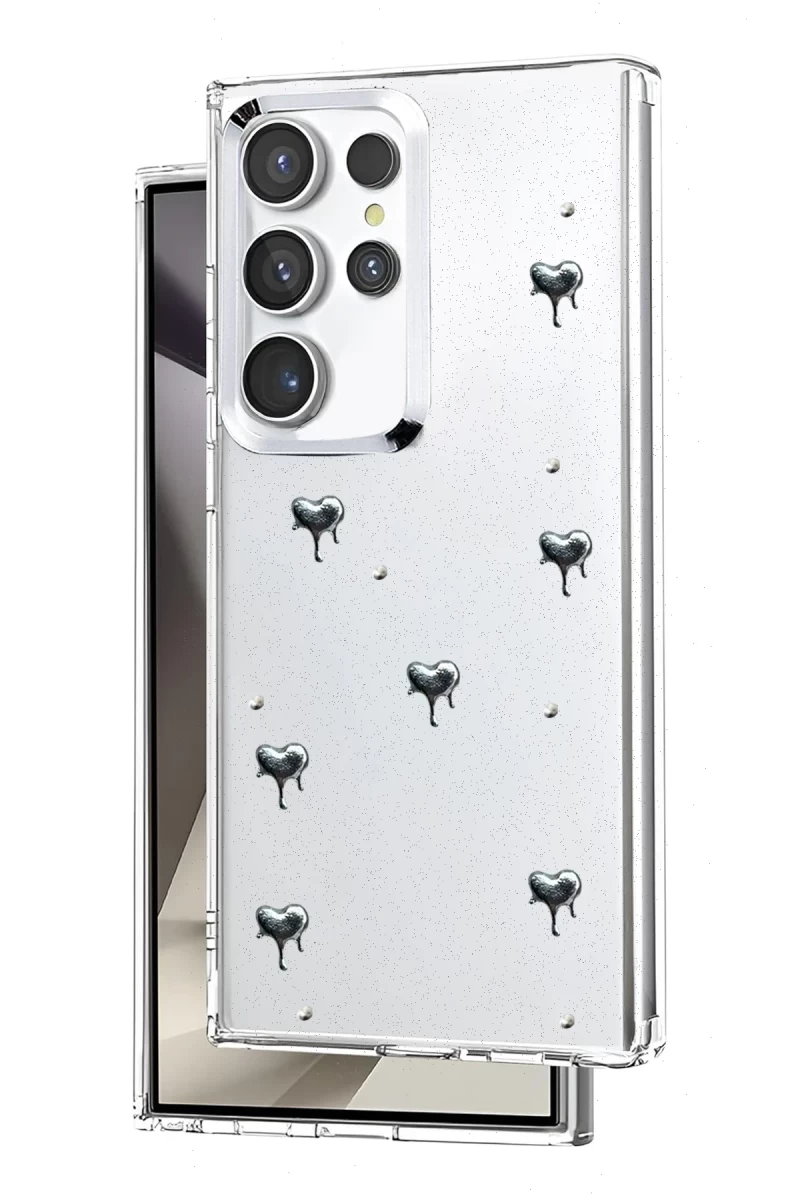 Samsung Galaxy S25 Ultra Uyumlu Fiyonk Desenli Kapak - Desen 1