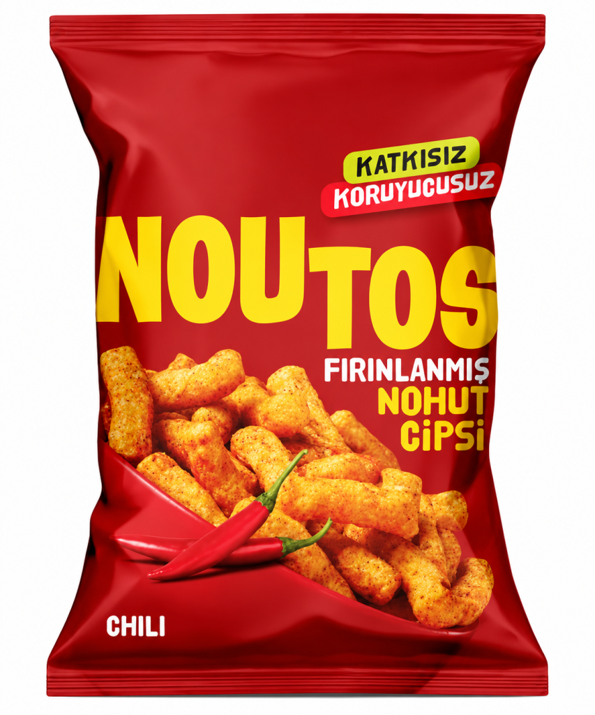Fırın Nohut Cipsi 55 Gr Chili · Renk: Chili
