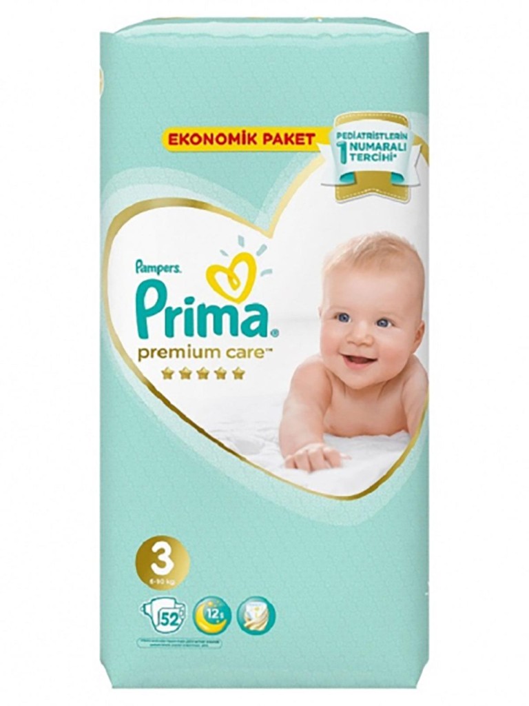 Care Eko Paket 3 Beden 52 Adet