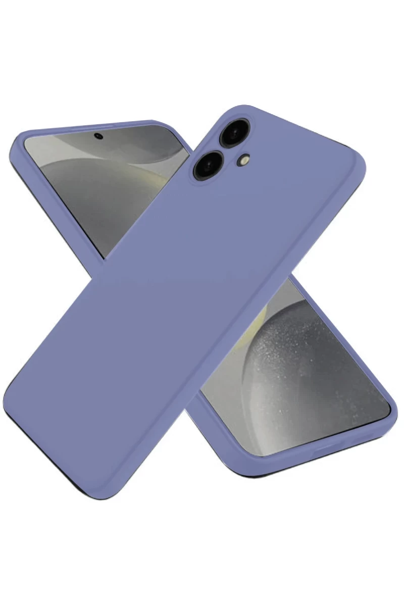 Samsung Galaxy A06 Uyumlu Kılıf First Silikon - Lila