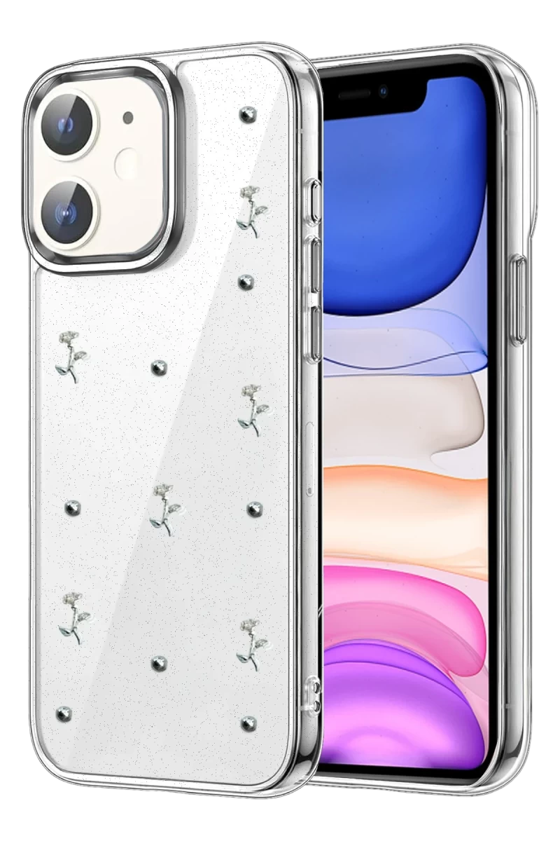Apple iPhone 11 Uyumlu Fiyonk Desenli Kapak - Desen 4