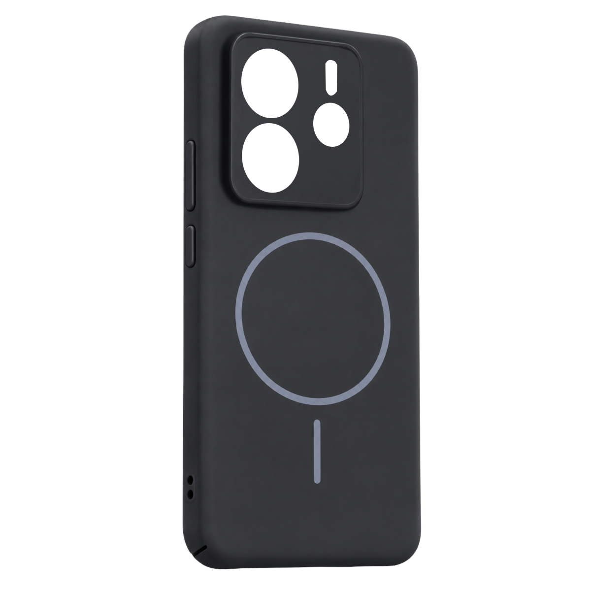 Xiaomi Redmi Note 14 4G Mika PC Magsafe Kapak - Siyah
