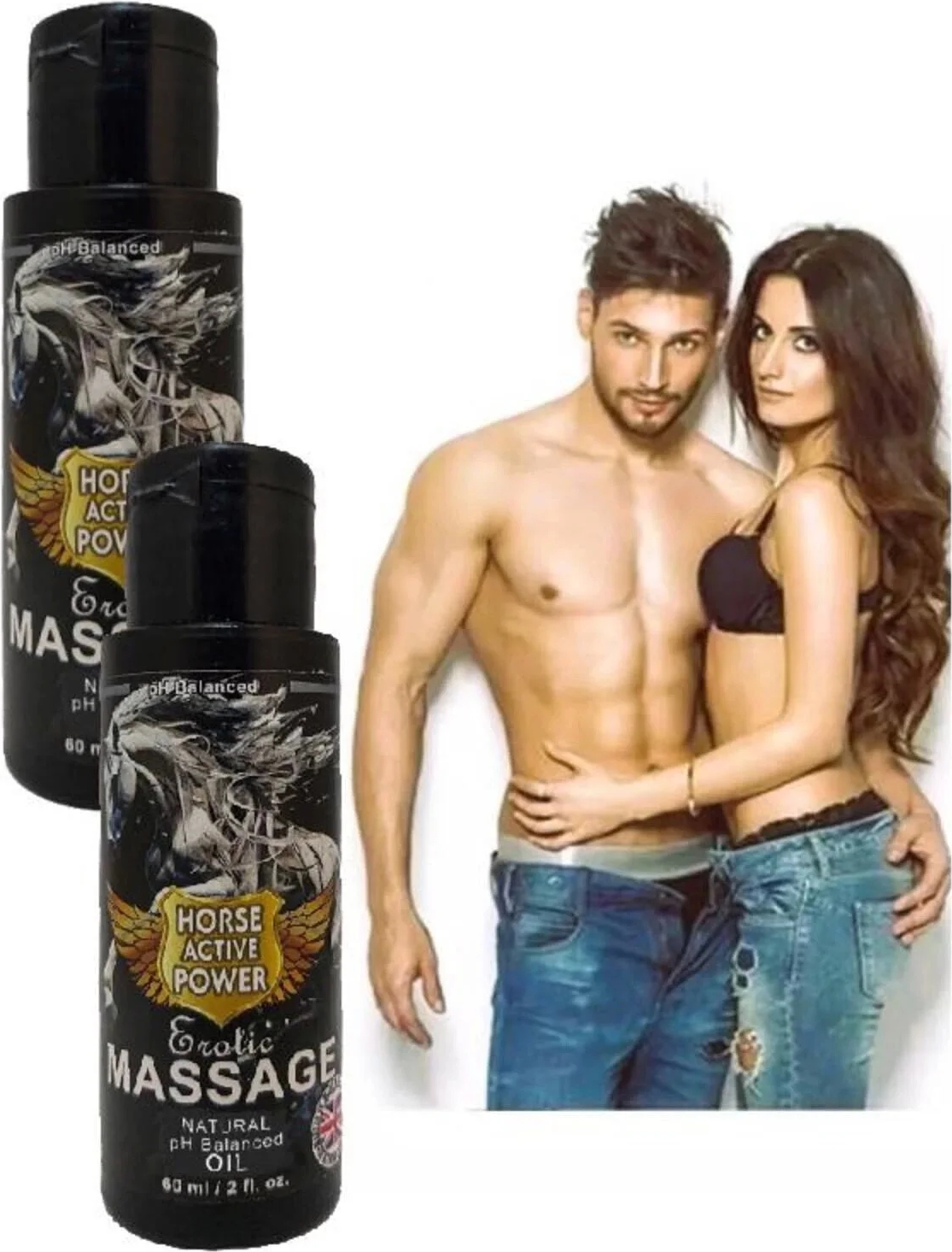 Hors Active Power Vücut Bakım Masaj Yağı 60 ml 2 Adet