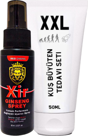 Xir 3effect 60 ml Erkeğe Özel Karışım Aktivasyon Spreyi + Yanında 2 Adet Erkeklere Kuş Büyüten Krem