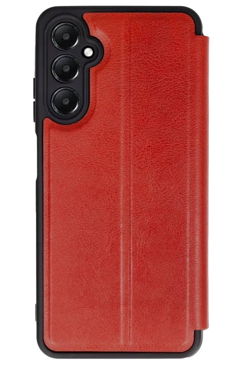 Samsung Galaxy A56 Uyumlu Kılıf Flip Cover - Kırmızı