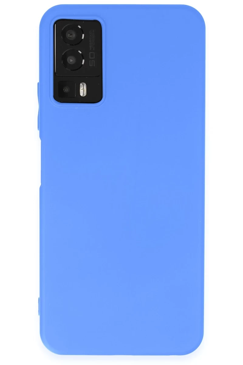General Mobile GM 23 Kılıf First Silikon - Mavi