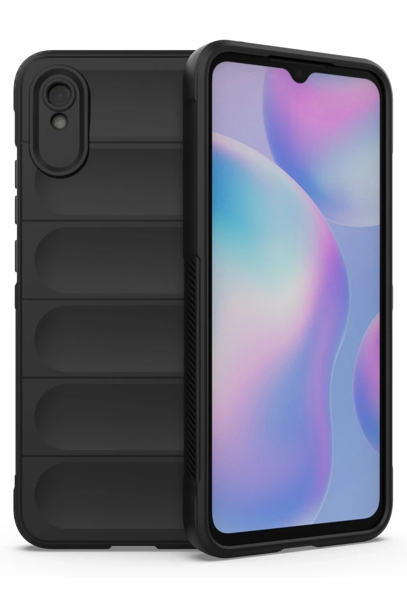 Xiaomi Redmi 9A Uyumlu Kılıf Optimum Silikon - Siyah
