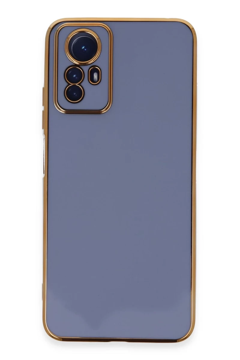 Xiaomi Redmi Note 12S Uyumlu Kılıf Volet Silikon - Mavi
